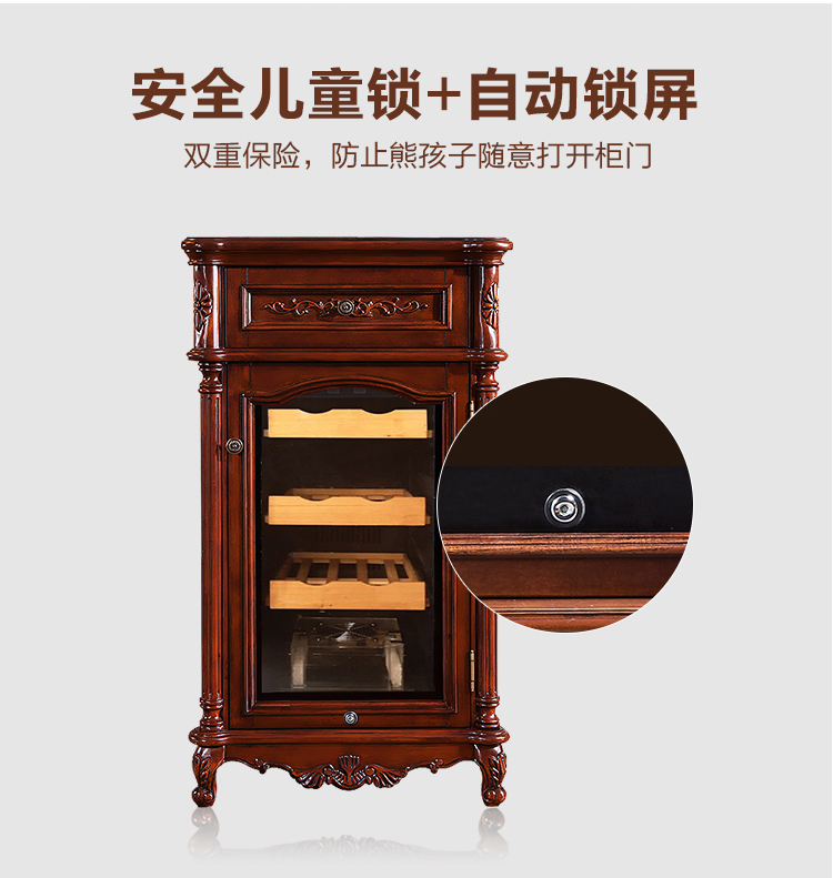 tủ trưng rượu Jin Xuan sản phẩm gia dụng rượu làm mát nhiệt độ không đổi và độ ẩm tủ xì gà thương mại tủ đá nhỏ tủ lạnh điện tử - Tủ rượu vang 	tủ rượu dibbuk
