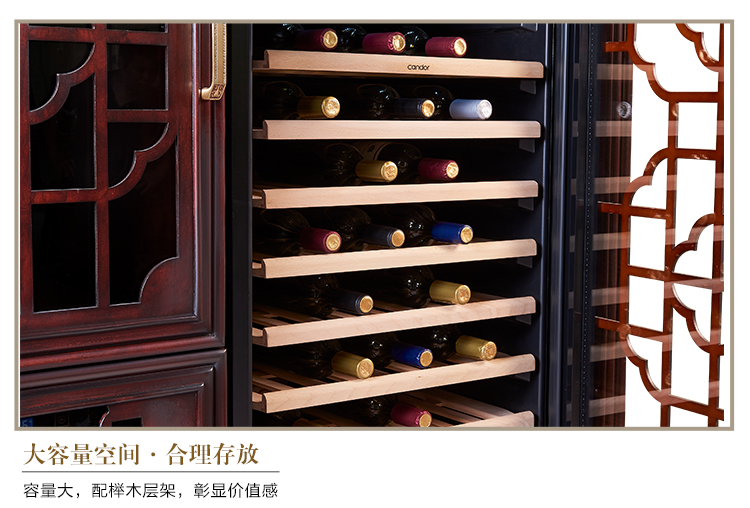 tủ rượu vang bosch Ma Shika Jin TRANG tủ rượu Trung Quốc tùy chỉnh nhiệt tủ rượu thương mại câu lạc bộ cao cấp Treo cốc trà tươi tủ - Tủ rượu vang tủ đựng rượu