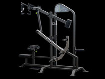 High pull back horizontal curved leg abdominal muscle training machine triceps inferior oblique bench push chest trainer gym strength