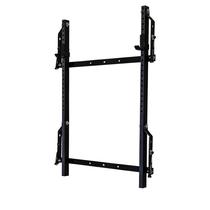 Foldable storage squat rack commercial home private education studio gym trainer folding squat rack