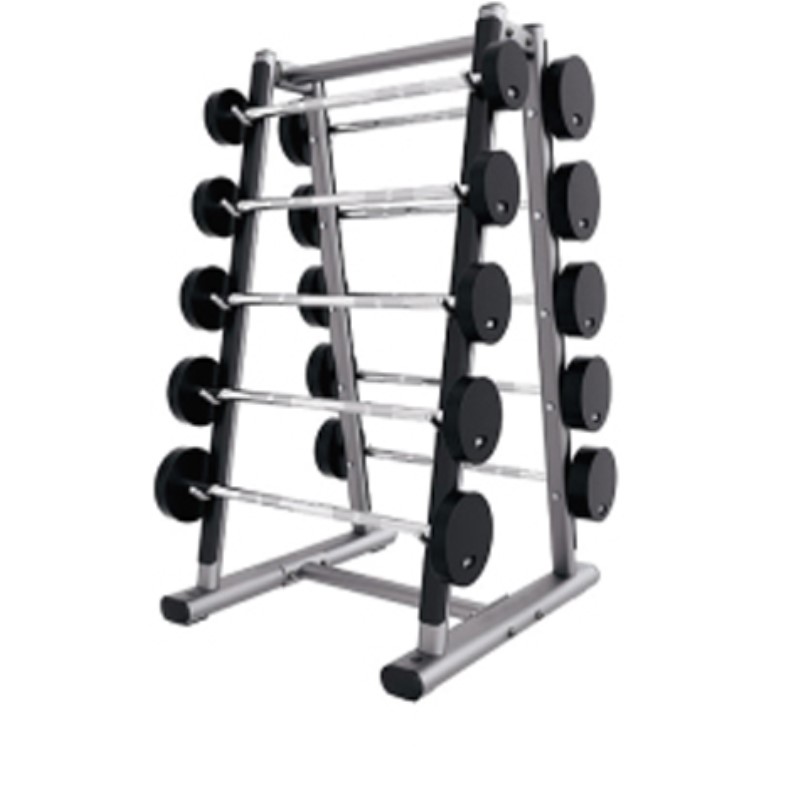 Gym commercial professional strength training equipment barbell rack ten fixed barbell rack private education studio equipment