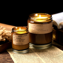 (Extensive series) pfcandle aromatherapy candle soothes the atmosphere and helps God sleep in the bedroom amber moss birthday gift pf