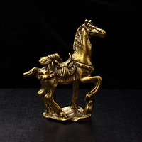 Creative Life Copper Art Microferd Carsh Little Copper Swing человек до успешного медного маленького суб -дисктопа медная медная часы