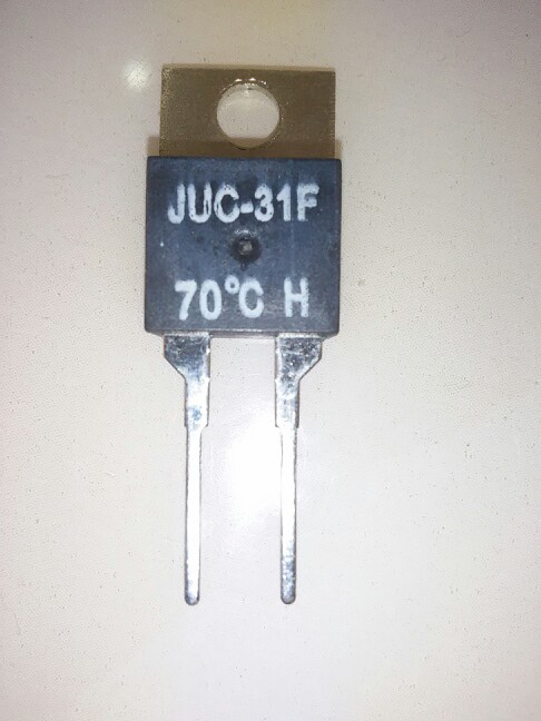 JUC-31F Normally open temperature switch control Thermal control two-pin in-line package TO220-2