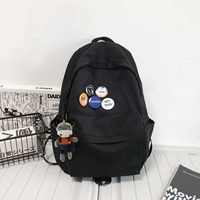 Черный (сборный значок)+джинсовый теленка