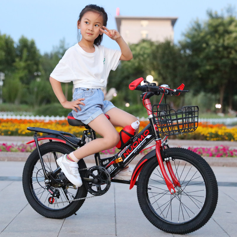 Детский велосипед 8 скоростей складной детский велосипед мужской горный велосипед 6-7-10-12-летний 15 мальчик большой мальчик школьник Велоспорт Norman Qi