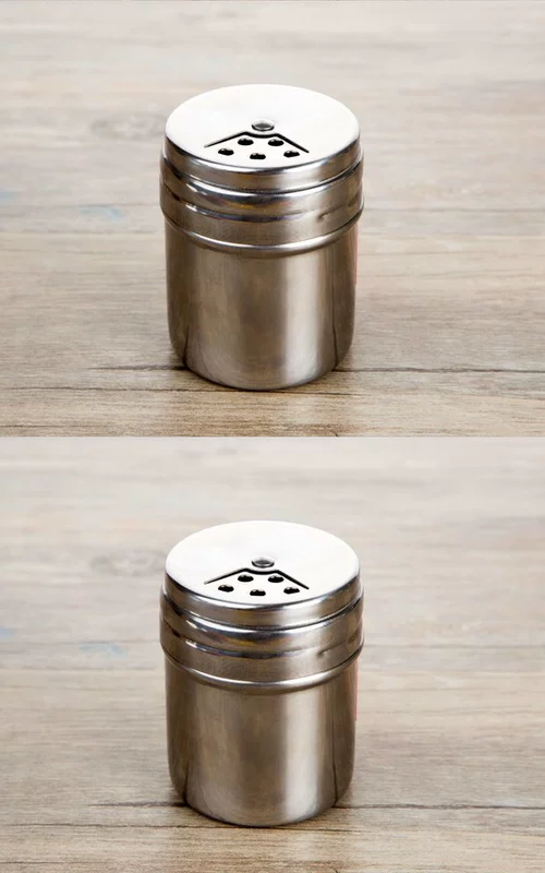 Spice jar jar jar thép không gỉ gia vị jar jar gia vị jar lọ công cụ nhà bếp tiêu hộp gia vị dao làm bếp