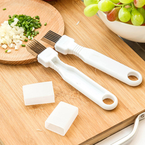 Multifunctional scallion cutter kitchen gadget stainless steel scallion cutter cutters shredder grater