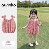 Платье, юбка, летняя одежда, летний милый наряд маленькой принцессы для девочек, в западном стиле