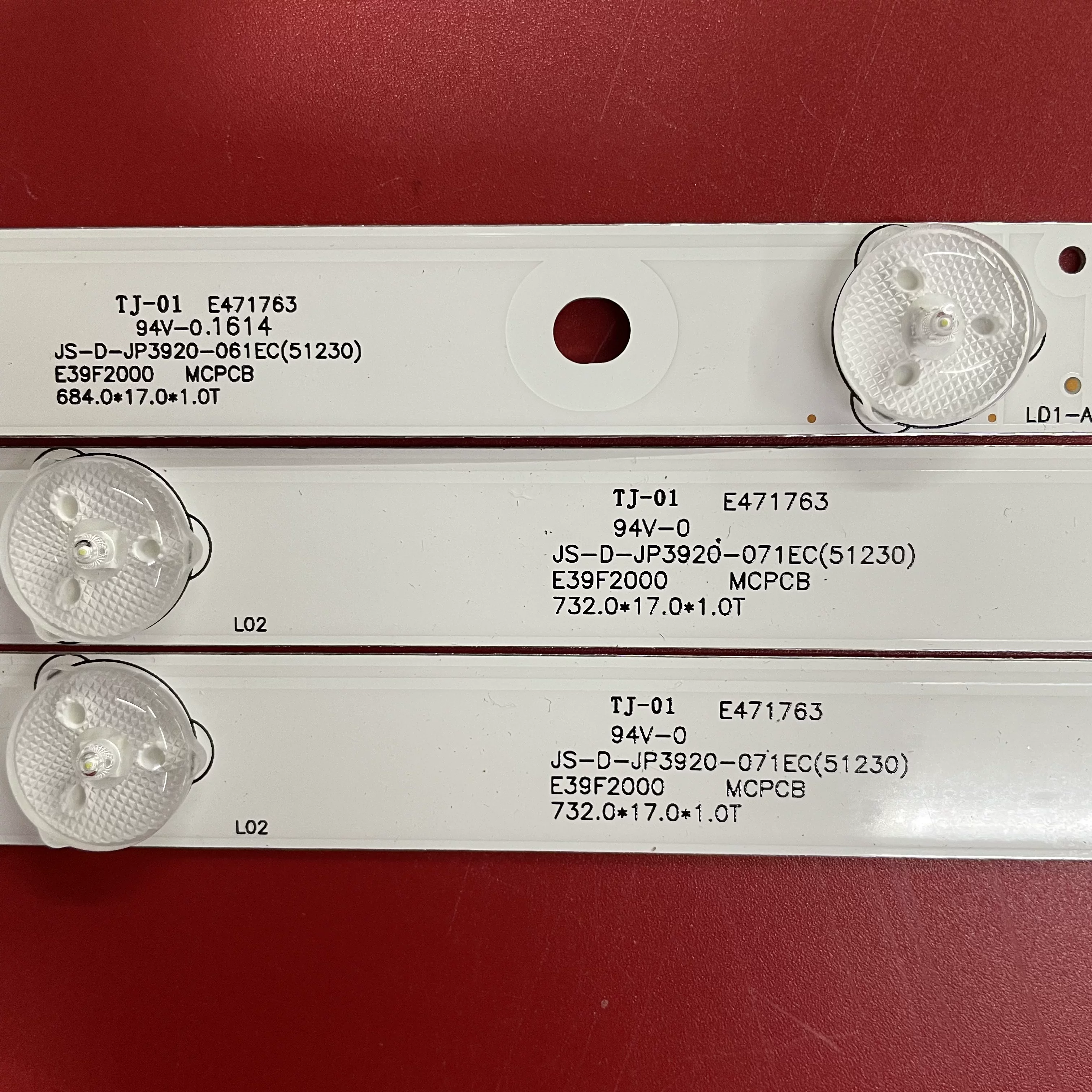 Применимый пионер LED39C310B световая лента JS-D-JP3920-071EC E39F2000 mcpcb 73 см