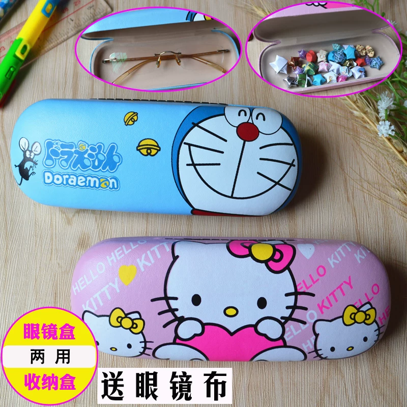 Cartoon glasses, fresh storage box, style