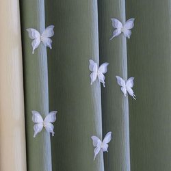 Curtain Decoration Accessories, Small Ornaments, Embellishments, Hanging Pieces, Sheer Curtains, Door Curtains, Pins, Brooches, Three-Layer Sheer Fabric, Butterfly