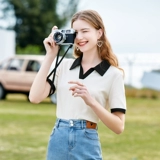 Летняя футболка polo, футболка с коротким рукавом, коллекция 2023