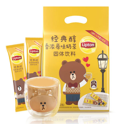 【立顿】经典醇香浓原味奶茶40条