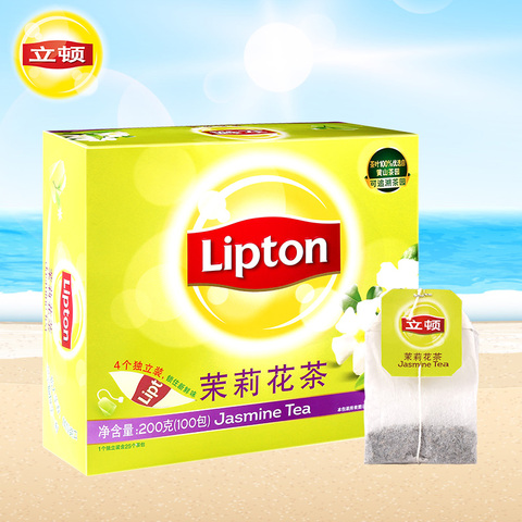 Lipton立顿茉莉花茶100包-淘宝优惠券