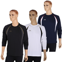 Foreign trade export Japanese male TIGORA quick-drying sports long-sleeved sunscreen T-shirt tops pullover fitness clothes