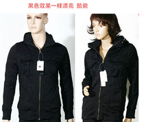 Foreign trade day single outdoor mens and womens stretch casual clothes hat can be put away non-mainstream jacket jacket sweater