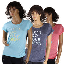 Foreign trade Daily single TIGORA womens quick-drying short-sleeved T-shirt golf fitness running badminton jacket pullover