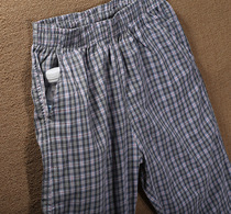 Foreign trade day single cotton cotton mens summer thin home pants shorts 5-point pants pants pants