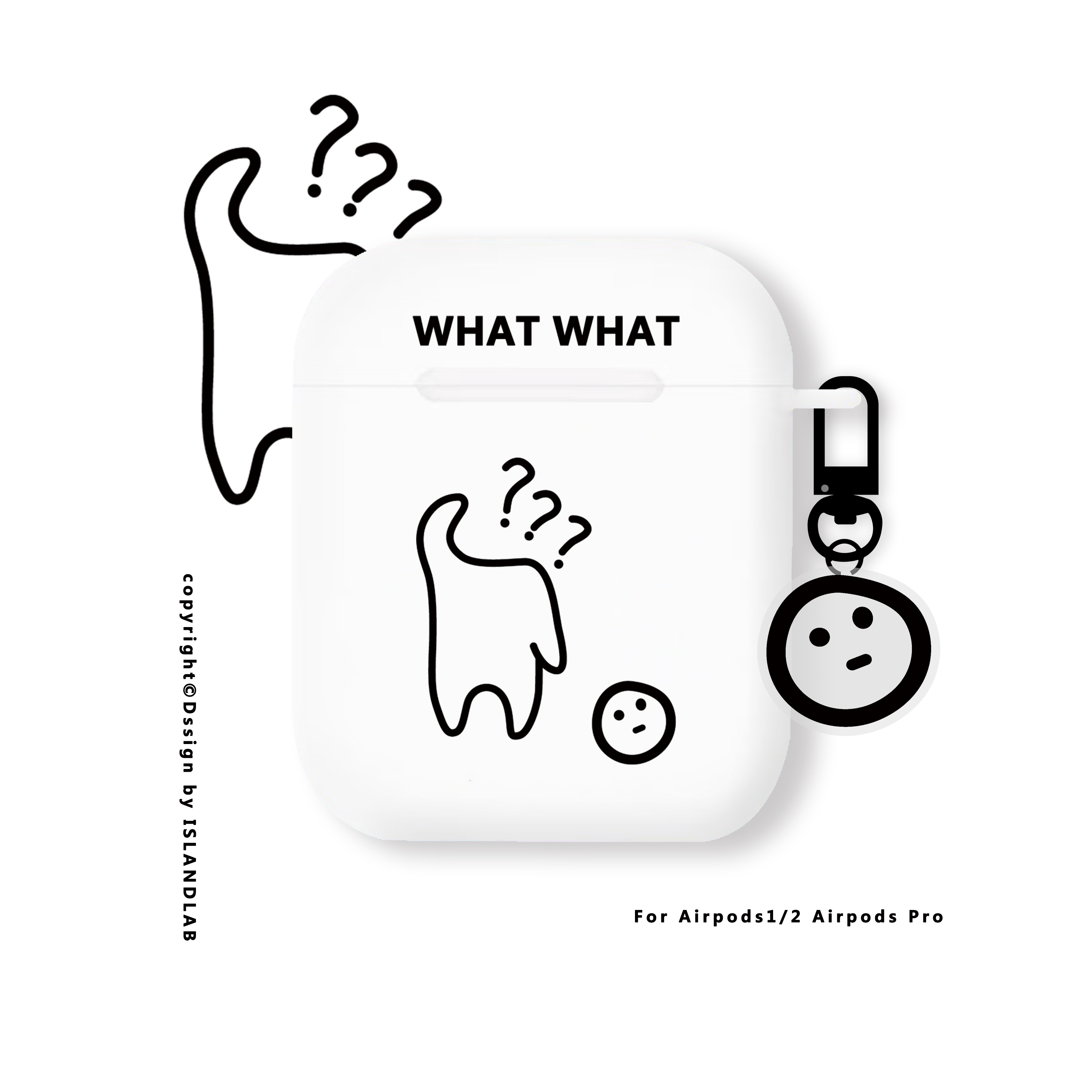 Minimalist creative airpods1 2 generation protective sleeves apply Apple pro3 generation headphone shell soft niche 12 transparent