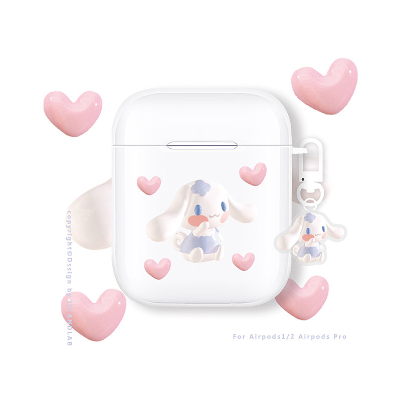 Yu Gui dog cute air pods1 2 generation protective suit for Apple pro 3 generation headphone shell transparent soft shell