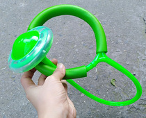 Children and adults fitness toy flash jump spin jump hoop set feet spin dance can be bent weight loss exercise