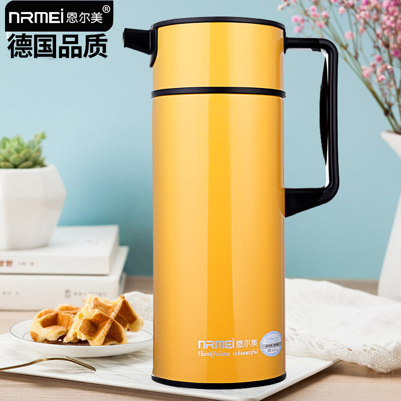 304 Stainless Steel Insulated Pot Home Boiled Water Jug Large Capacity Hot Water Bottle Hotel Multipurpose On-board Travel Warm Pot
