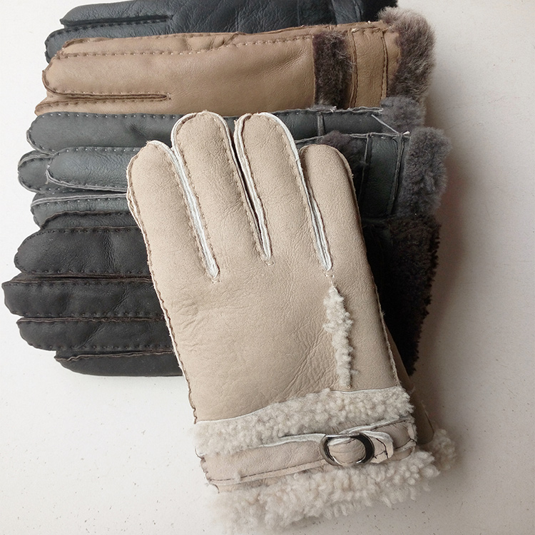 Gants pour homme en peau de mouton - Ref 2781443 Image 16