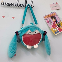 Синяя маленькая сумка на одно плечо