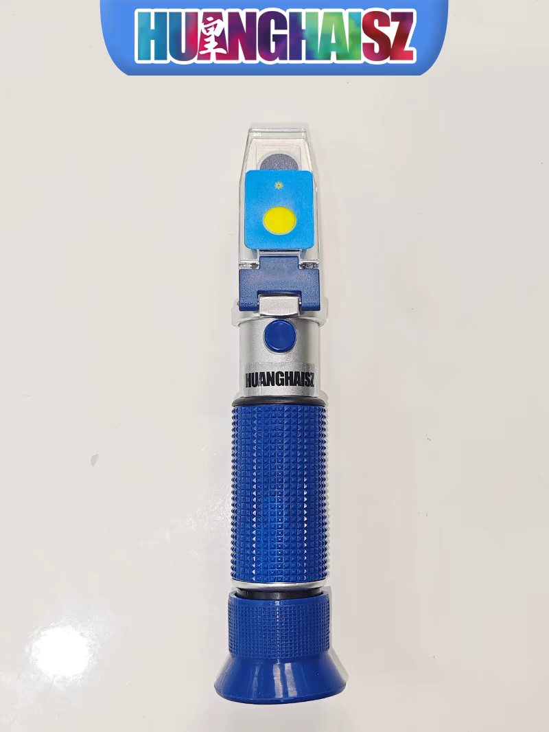 Термометр для аквариума 皇海盐度计铜芯25温补海缸专用光学比重计水族鱼缸海水缸带灯物理 OTHER