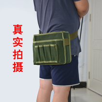 Canvas bag hanging bag thickened bag hardware tools electrician bag woodworking nail repair tool bag wallpaper nail waist bag bag