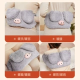 木之林 Детская емкость для воды с зарядкой, милый плюшевый ремень, грелка для рук