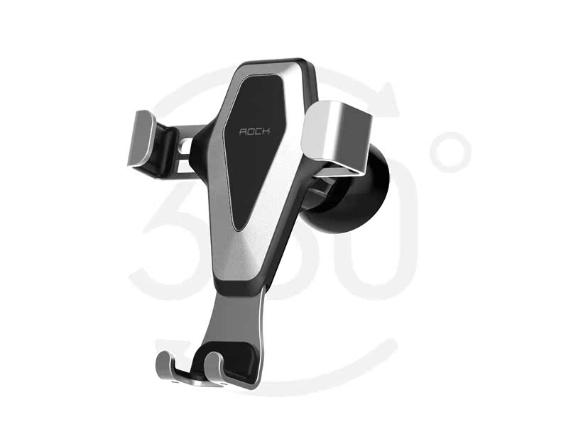 ROCK xe điện thoại giữ xe điện thoại khung xe đa chức năng với xe điều hướng sáng tạo bên trong xe phổ quát trọng lực lái xe không khí khóa xe nhà máy kệ xe cố định giữ điện thoại di động - Phụ kiện điện thoại trong ô tô kẹp điện thoại xe hơi