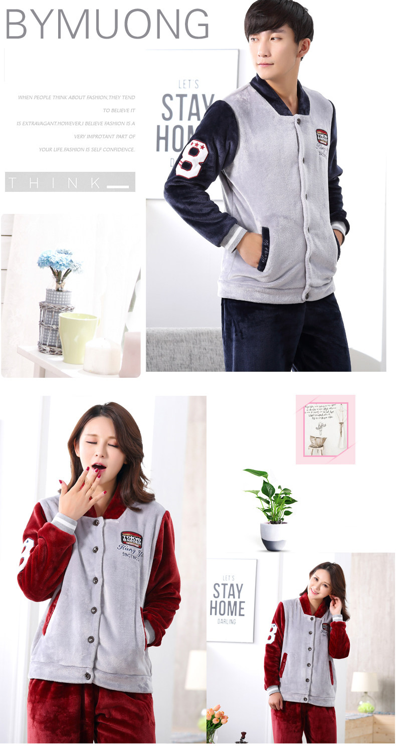 Pyjama mixte en Polyester Polyester  à manches longues - Ref 3005808 Image 17