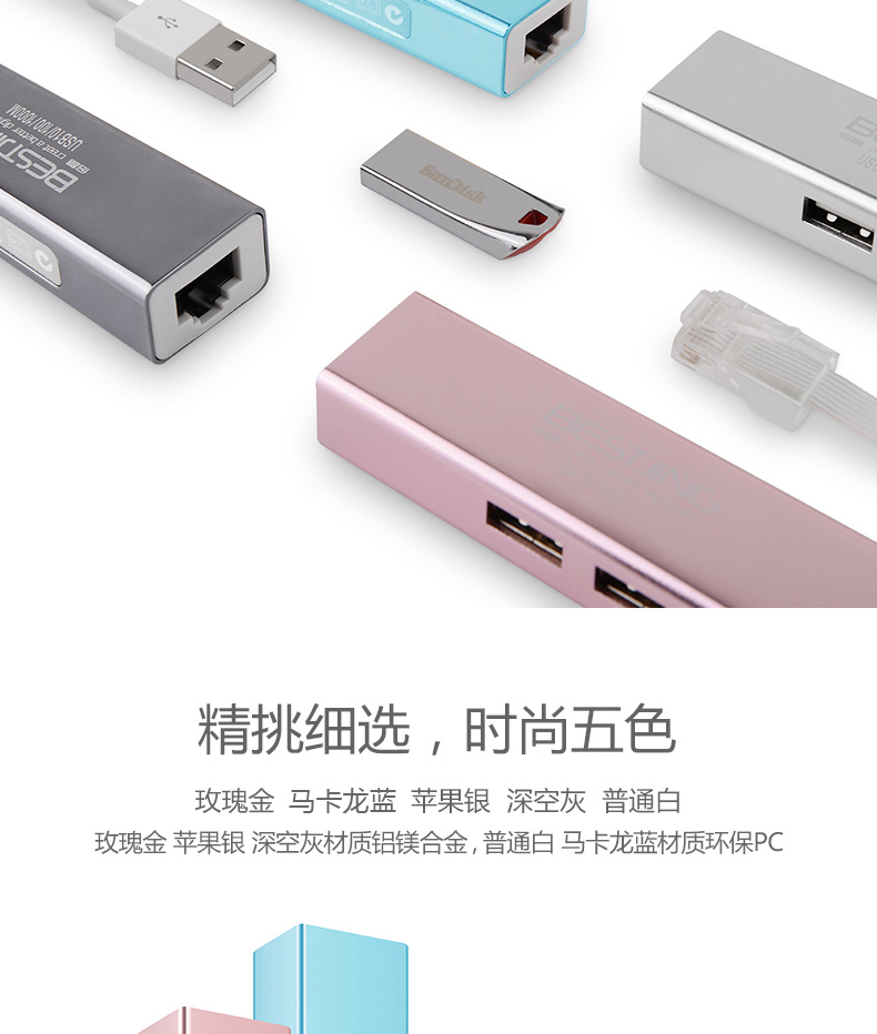 Surface Microsoft máy tính xách tay cáp usb giao diện phụ kiện trạm nối Ethernet splitter