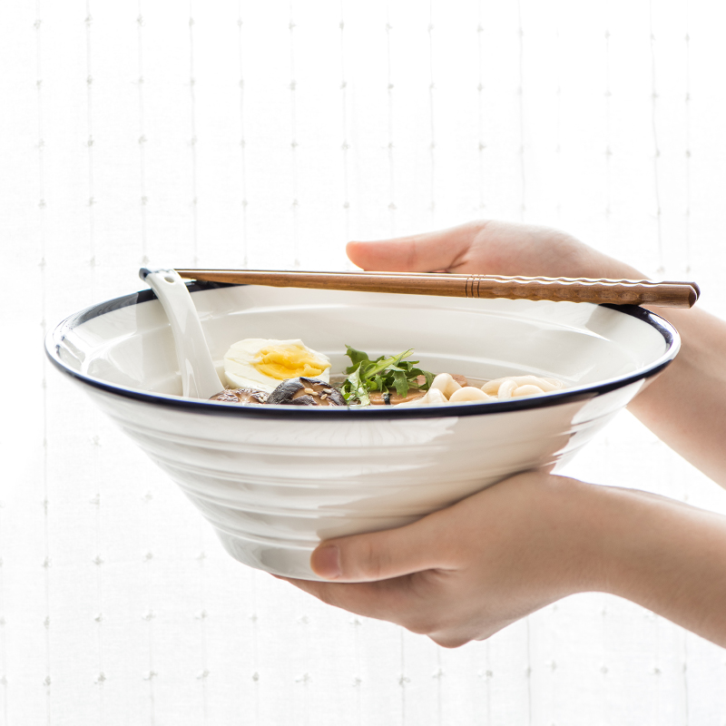 Lototo creative ceramic bowl beef, rainbow such use household hotels wholesale thread job rainbow such as bowl soup bowl hat to bowl