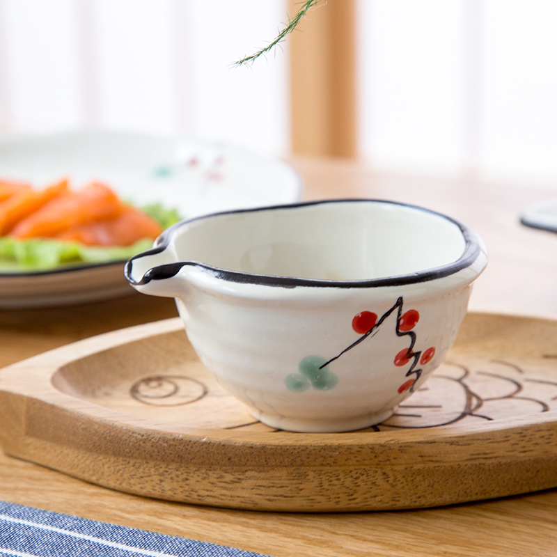 Lototo ceramic tableware Japanese and wind rainbow such to use individual household eat bowl creative ikea large soup bowl