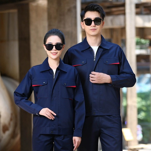 Весна и осень рабочая одежда набор одежды McGering Service Служба страхования труда женщин Установленные автомобильные услуги фабрики фабрики индивидуальная куртка индивидуальная куртка