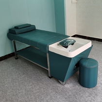 Barber shop special shampoo bed full lying Thai massage shampoo bed multifunctional head therapy bed water heater factory direct