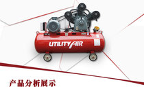Factory direct sales red five rings K series mobile piston air compressor KV5508 car repair inflatable 4KW