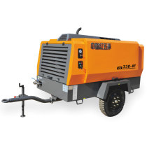 Manufacturer Direct Marketing Red Five Ring Medium Diesel Mobile Screw Air compressor HG300L-8 Yuchai 7 Cube