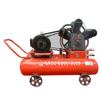 Red five ring mining machine W3118 (electric)piston air compressor with 15KW motor two-stage movable