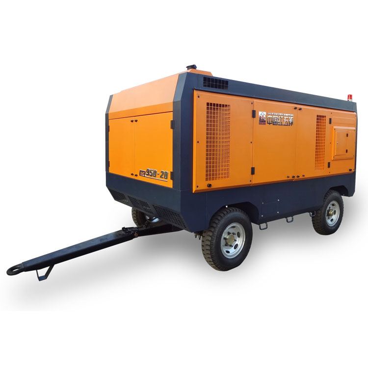 Manufacturer Direct Marketing Red Five Ring Large diesel mobile screw-lever air compressor XHG950-20