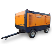 Manufacturer direct selling red five rings large diesel mobile screw air compressor XHG950-20