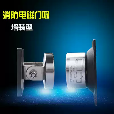 Wall installation special fire fighting electromagnetic door suction release electromagnetic door lock 12v 24v fireproof electronic access lock