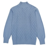 Трикотажный осенний демисезонный весенний базовый свитер, коллекция 2023