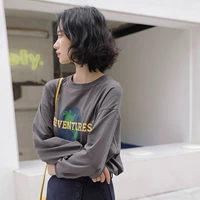 Лонгслив, весенняя летняя приятная телу короткая футболка, коллекция 2023, подходит для подростков