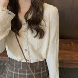 Весенняя сексуальная рубашка, осенний короткий лонгслив, коллекция 2023