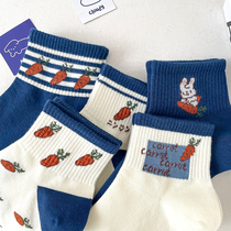 (5 double - fitted) Blue Rasp Lovely College girls in tide