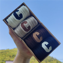 (2 double - mounted) Han embroidery letters Greater C College wind movement of new pieces in autumn and winter
